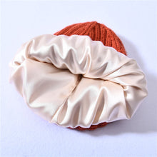 Load image into Gallery viewer, Satin Lined Beanie - Burnt Orange
